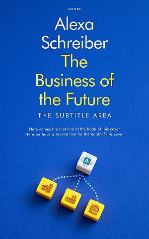 Premade Book Cover Denim - ID 34675